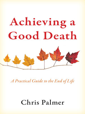 cover image of Achieving a Good Death